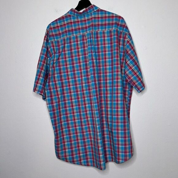 Peter Millar Mens Short Sleeved Checked Shirt Size XL - Picture 2 of 8
